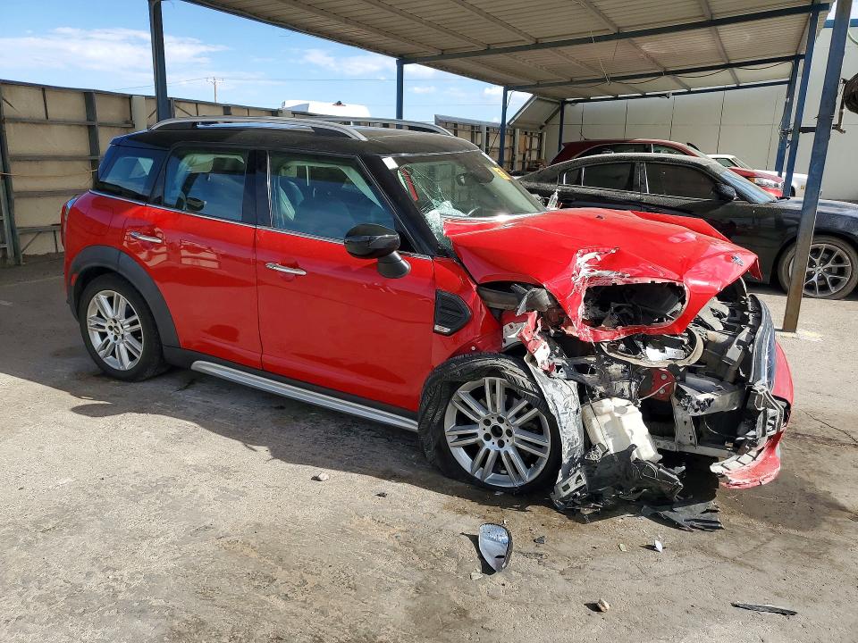 2020 Mini Cooper VIN WMZYW3C02L3L08286 COPART salvage auction — FRONT END, Tx - Certificate Of Title, sold $1,450 on 2026-07-31 (photo 4)