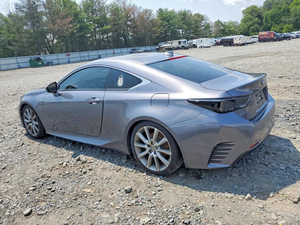 2016 Lexus Rc VIN JTHSM5BC1G5001848 COPART salvage auction — WATER/FLOOD, Fs - Salvage Title, sold $3,450 on 2026-09-09 (photo 2)
