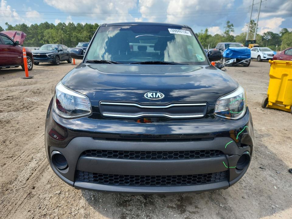 2017 Kia Soul VIN KNDJN2A26H7450272 COPART salvage auction — REAR END, La - Cert Of Title-Salvage, sold $2,500 on 2026-07-10 (photo 5)