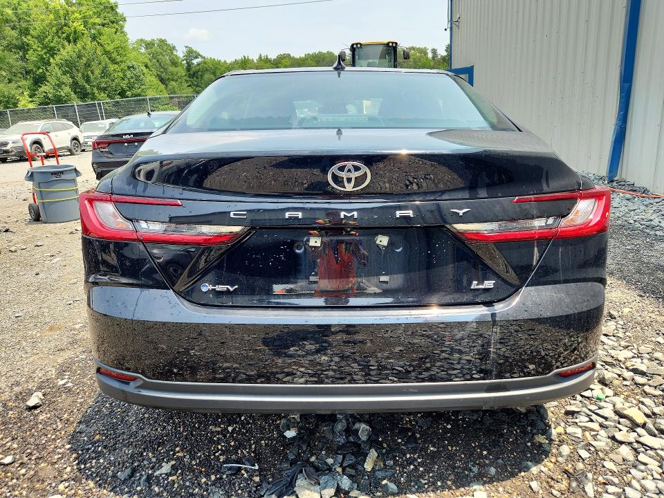 2025 Toyota Camry VIN 4T1DAACK5SU138271 COPART salvage auction — FRONT END, Md - Certificate Of Title, sold $7,400 on 2026-08-03 (photo 6)
