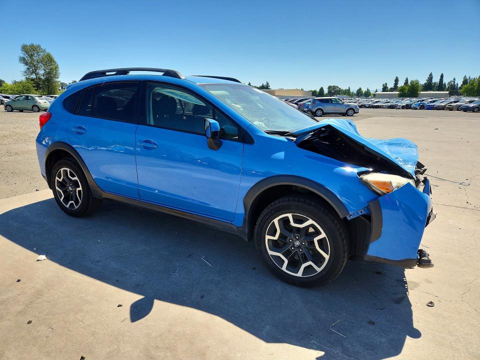 2016 Subaru XV VIN JF2GPADC6GH346409 COPART salvage auction — FRONT END, Or - Salvage Title Certificate, sold $1,850 on 2026-09-17 (photo 4)