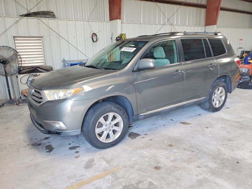 2012 Toyota Highlander VIN 5TDBK3EH6CS096690 COPART salvage auction — MECHANICAL, OH - CERTIFICATE OF TITLE, sold $825 on 2026-07-29 (photo 1)