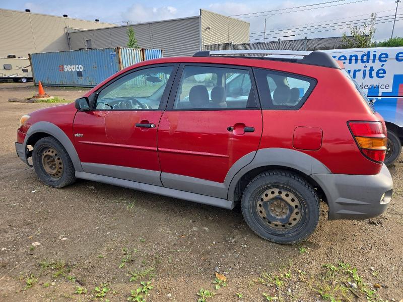2005 Pontiac Vibe VIN 5Y2SL63875Z456536 COPART salvage auction — FRONT END, Qc - Gravement Accidente, sold $200 on 2026-08-18 (photo 2)