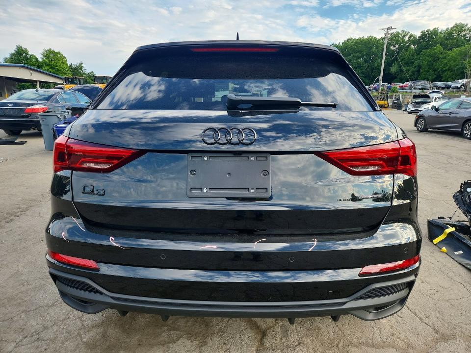 2025 Audi Q3 VIN WA1DECF36S1054738 COPART salvage auction — FRONT END, Ny - Mv-907A Salvage Certificate, sold $350 on 2026-07-23 (photo 6)