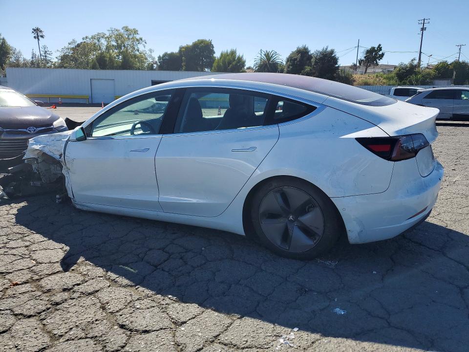 2018 Tesla Model 3 VIN 5YJ3E1EA1JF014773 COPART salvage auction — FRONT END, Ca - Salvage Certificate, sold $3,650 on 2026-07-24 (photo 2)