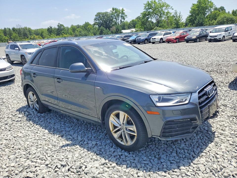2018 Audi Q3 VIN WA1ECCFS8JR003596 COPART salvage auction — FRONT END, Oh - Cert Of Title-Salvage, sold $2,200 on 2026-07-16 (photo 4)