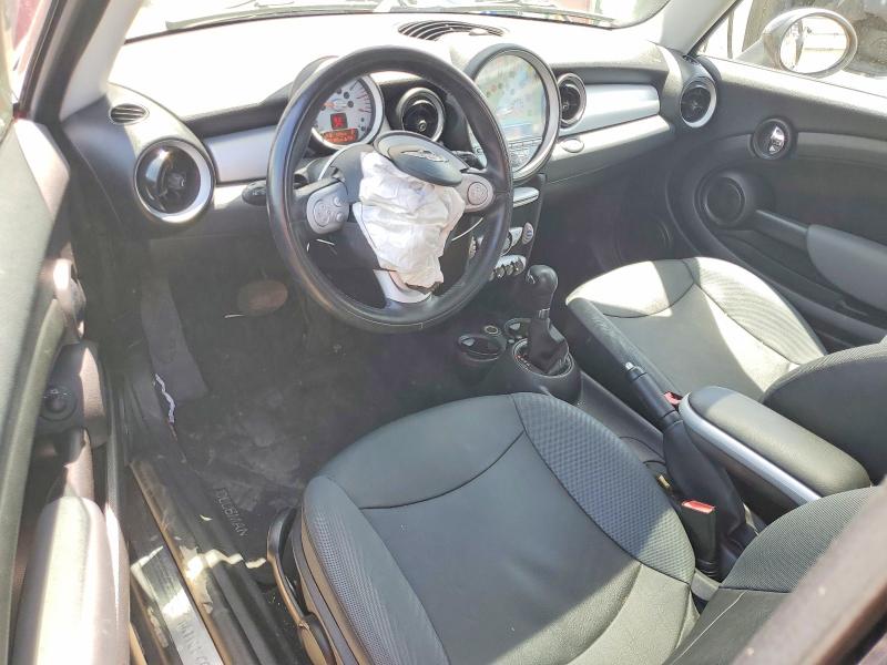 2010 Mini Cooper VIN WMWML3C51ATX38680 COPART salvage auction — FRONT END, Ca - Salvage Certificate, sold $100 on 2026-08-06 (photo 8)