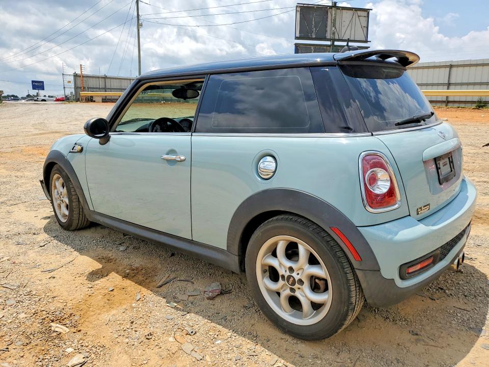 2012 Mini Cooper VIN WMWSV3C54CTY19595 COPART salvage auction — FRONT END, Va - Cert Of Title - Salvage, sold $100 on 2026-07-24 (photo 2)