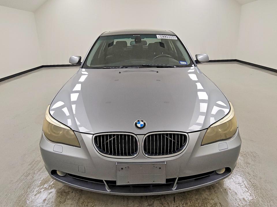 2007 BMW 5 series VIN WBANE73557CM57500 COPART salvage auction — MECHANICAL, TX - CERTIFICATE OF TITLE, sold $150 on 2026-08-04 (photo 5)