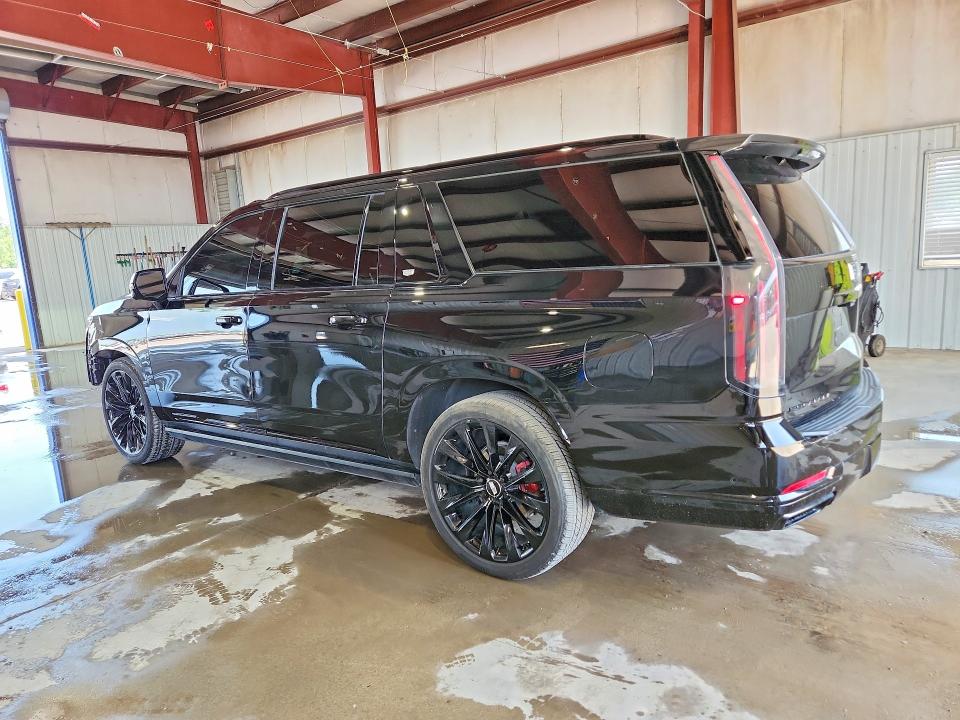 2025 Cadillac Escalade esv VIN 1GYS9RRL4SR331561 COPART salvage auction — ALL OVER, NY - CERTIFICATE OF TITLE, sold $68,000 on 2026-07-27 (photo 2)