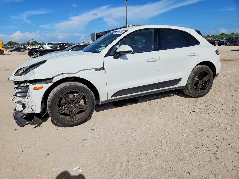 2018 Porsche Macan VIN WP1AB2A57JLB30800 COPART salvage auction — FRONT END, Fl - Cert Of Title Slvg Rebuildable, sold $8,400 on 2026-08-20 (photo 1)