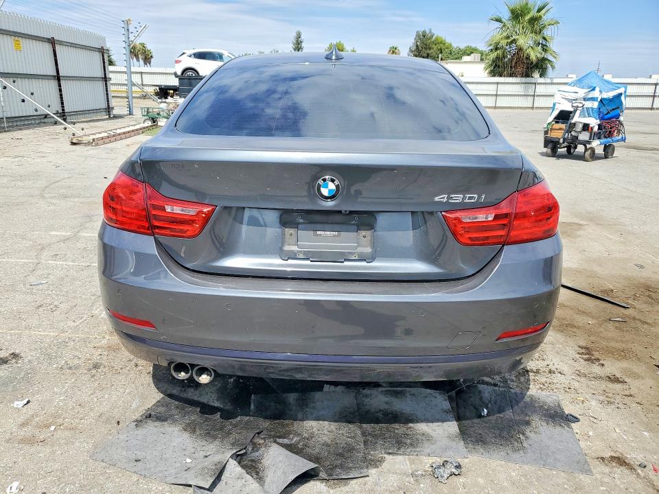 2017 BMW 4er VIN WBA4F7C53HG787350 COPART salvage auction — FRONT END, Salvage Title, sold $450 on 2026-08-21 (photo 6)