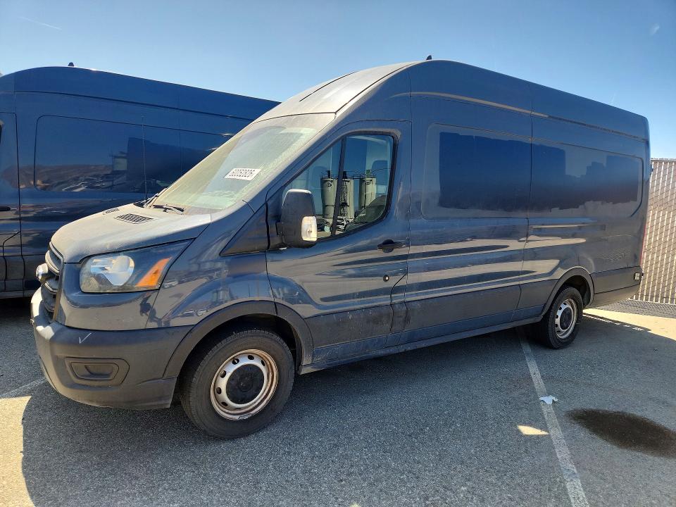 2020 Ford Transit VIN 1FTBR3X81LKB04663 COPART salvage auction — SIDE, CA - CERTIFICATE OF TITLE, sold $16,400 on 2026-07-31 (photo 1)
