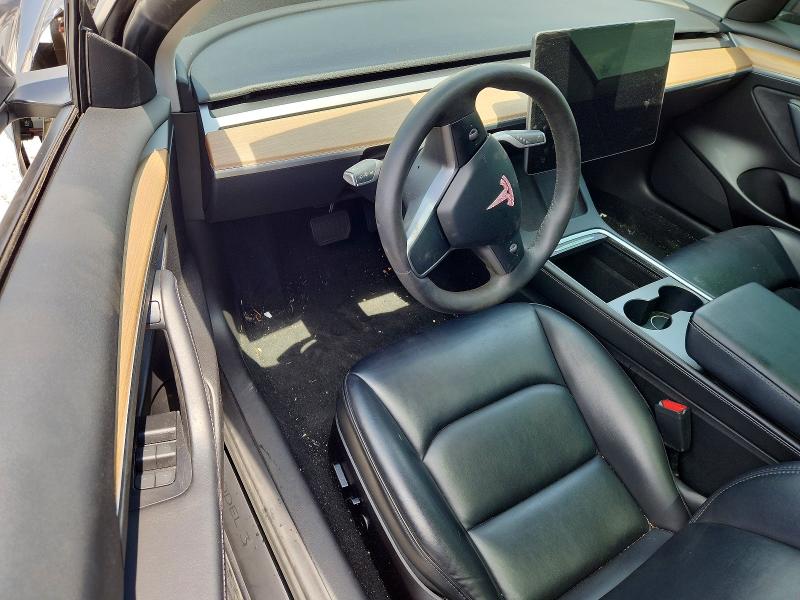 2023 Tesla Model 3 VIN 5YJ3E1EA4PF421995 COPART salvage auction — FRONT END, Fl - Certificate Of Title, sold $7,300 on 2026-07-20 (photo 8)