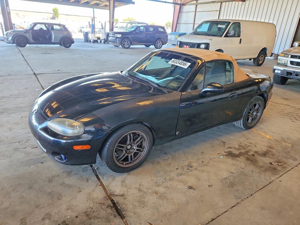 2001 Mazda Mx-5 miata VIN JM1NB353710211945 COPART salvage auction — MINOR DENT/SCRATCHES, Ca - Dis/Dlr/Exp App For Dup Clean, sold $750 on 2026-07-20 (photo 1)