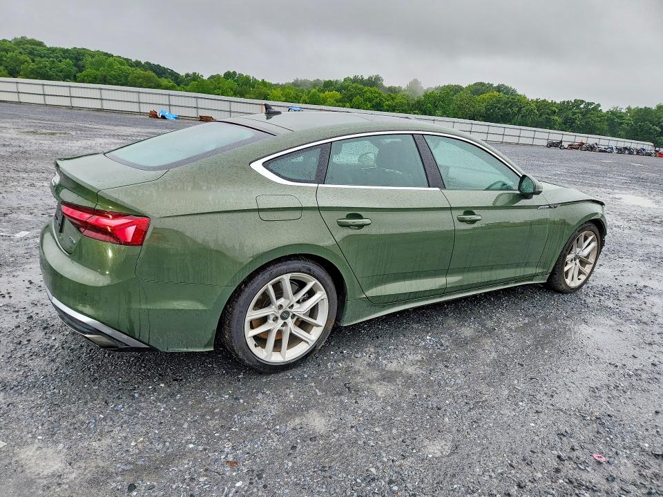 2024 Audi A5 VIN WAUFACF56RA019958 COPART salvage auction — FRONT END, Nc - Salvage Certificate Of Title, sold $14,800 on 2026-08-19 (photo 3)