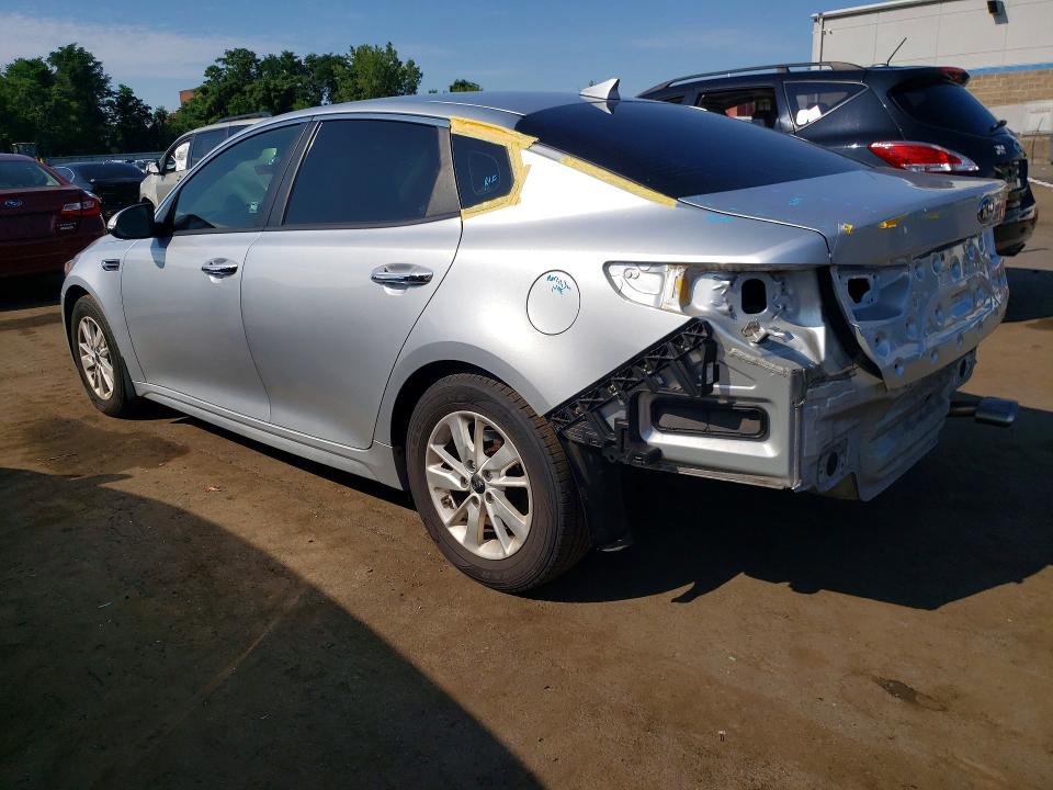 2018 Kia Optima VIN 5XXGT4L31JG222873 COPART salvage auction — REAR END, Ct - Cert Of Title-Salvage, sold $1,050 on 2026-07-31 (photo 2)