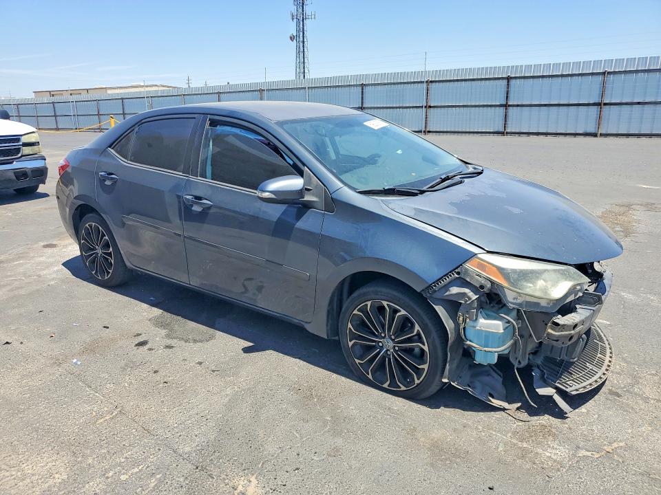 2016 Toyota Corolla VIN 5YFBURHE7GP420193 COPART salvage auction — FRONT END, Salvage Title, sold $2,750 on 2026-07-16 (photo 4)