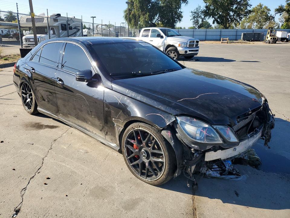 2011 Mercedes-benz E-class VIN WDDHF7HBXBA344356 COPART salvage auction — FRONT END, CA - SALVAGE CERTIFICATE, sold $3,750 on 2026-08-17 (photo 4)