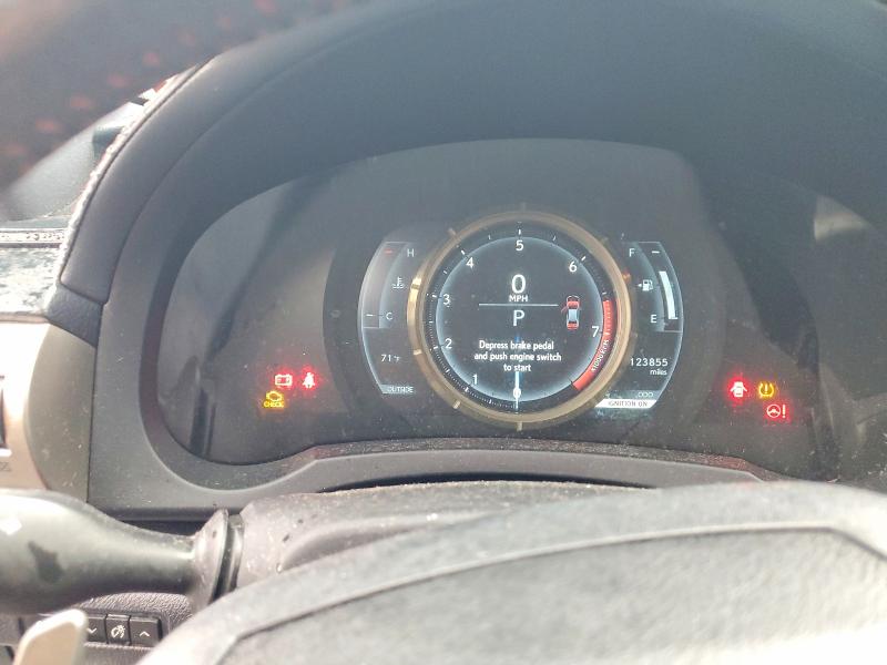 2016 Lexus Is VIN JTHCM1D2XG5012073 COPART salvage auction — FRONT END, Nj - Cert Of Title-Salvage, sold $375 on 2026-09-01 (photo 9)