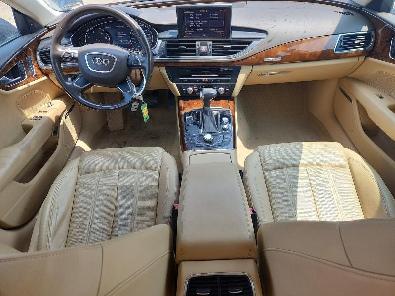 2014 Audi A7 VIN WAU2MBFCXEN028969 COPART salvage auction — FRONT END, Va - Cert Of Title - Salvage, sold $3,100 on 2026-07-28 (photo 8)