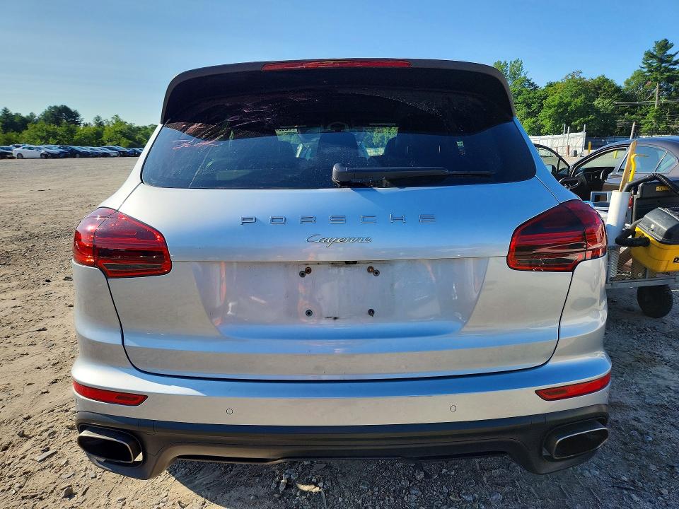 2018 Porsche Cayenne VIN WP1AA2A21JKA05113 COPART salvage auction — FRONT END, Ma - Cert Of Title-Salvage, sold $3,100 on 2026-08-17 (photo 6)