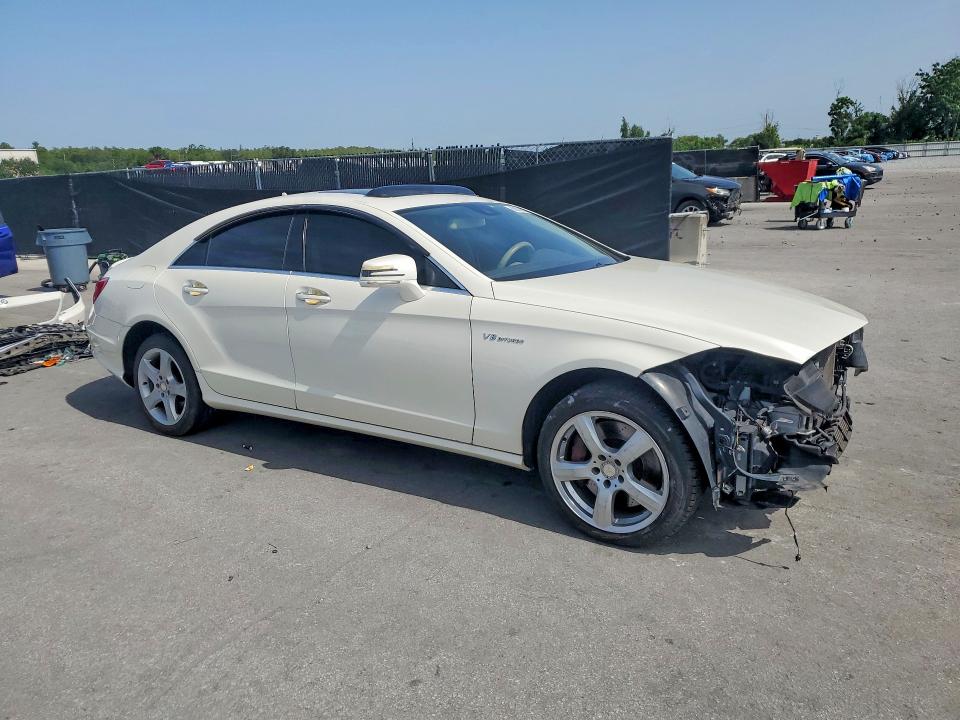 2013 Mercedes-benz Cls-klasse VIN WDDLJ7DB8DA064453 COPART salvage auction — FRONT END, Fl - Cert Of Title Slvg Rebuildable, sold $1,550 on 2026-07-28 (photo 4)