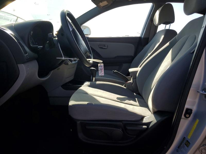 2010 Hyundai Elantra VIN KMHDU4AD8AU070575 COPART salvage auction — FRONT END, AZ - CERT OF TITLE - SALVAGE, sold $900 on 2026-07-16 (photo 7)
