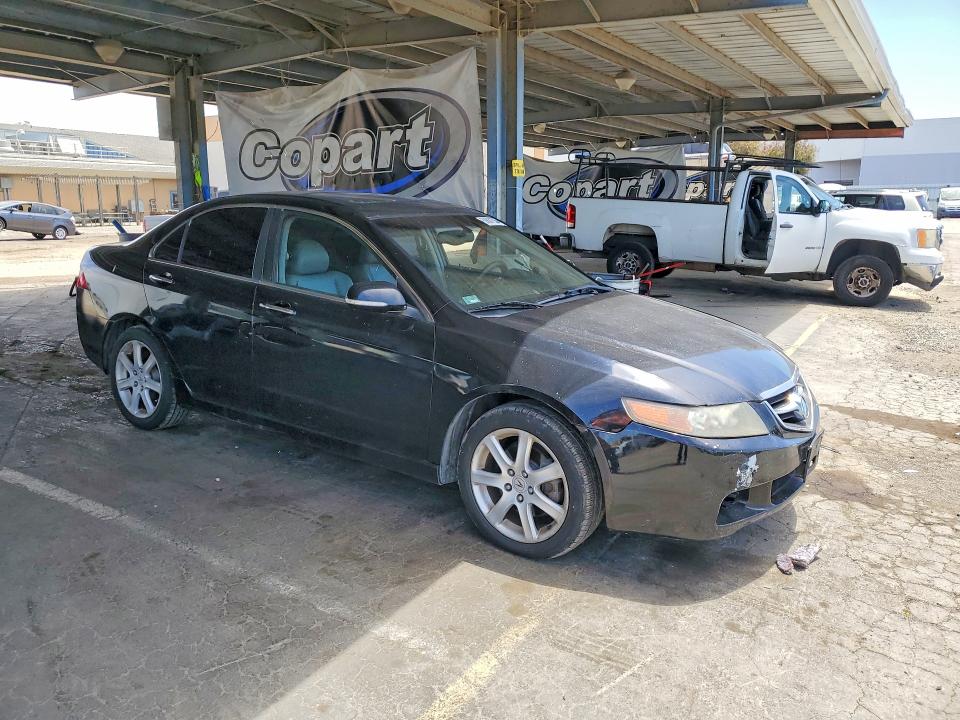 2005 Acura Tsx VIN JH4CL96895C012416 COPART salvage auction — MINOR DENT/SCRATCHES, Ca - Dlr/Dis/Exp Only Salvage Title, sold $900 on 2026-07-07 (photo 4)