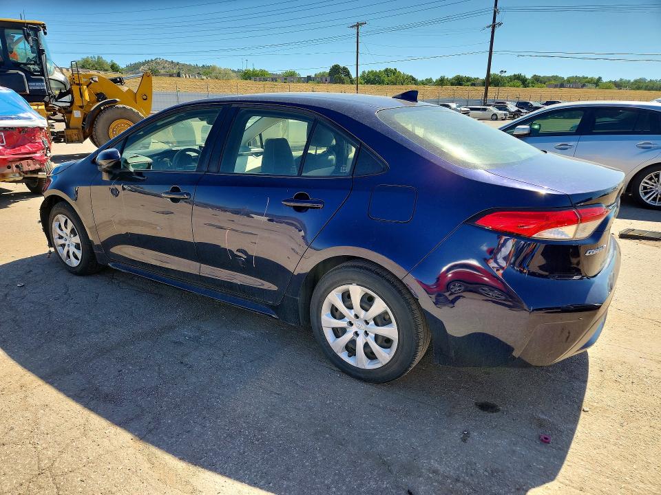 2021 Toyota Corolla VIN JTDEPMAE5MJ146185 COPART salvage auction — FRONT END, Co - Salvage Title, sold $4,800 on 2026-07-27 (photo 2)