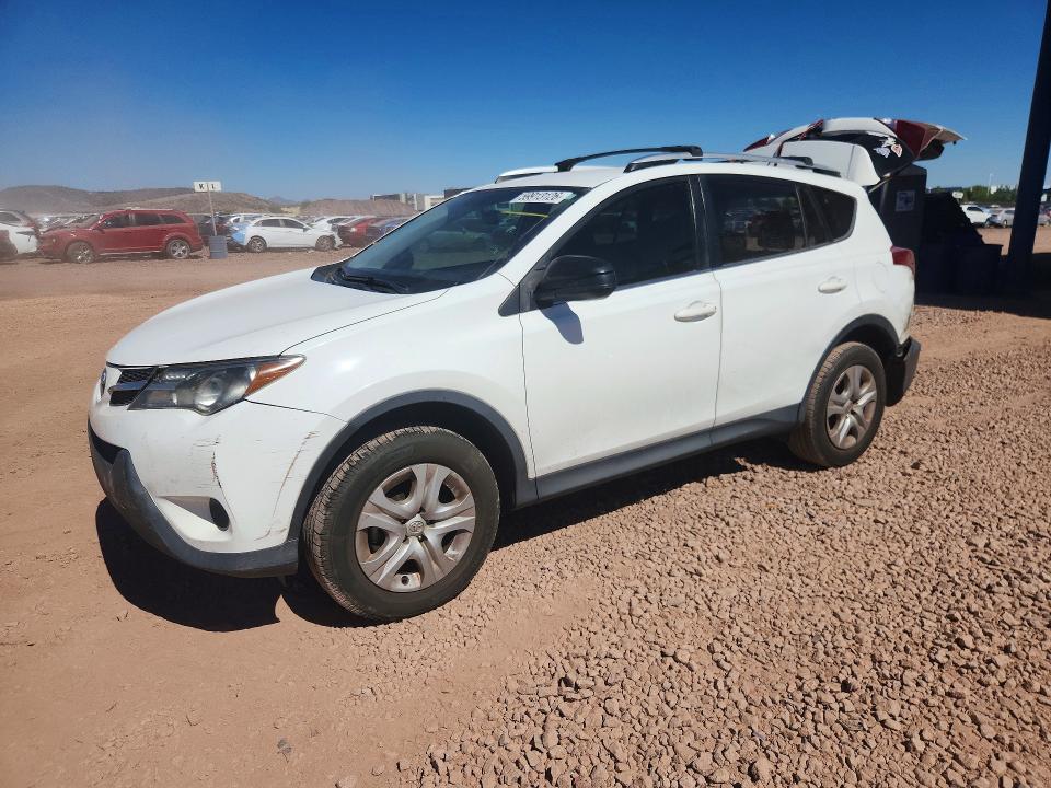 2013 Toyota Rav 4 VIN JTMZFREV6DD018239 COPART salvage auction — REAR END, Az - Cert Of Title - Salvage, sold $175 on 2026-07-28 (photo 1)