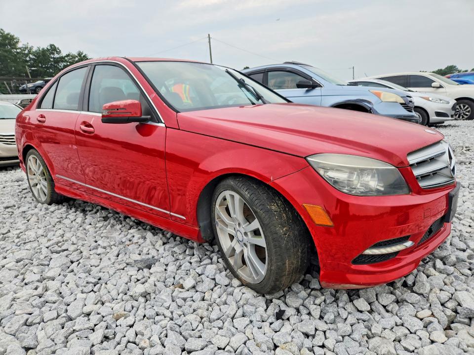2011 Mercedes-benz C class VIN WDDGF5EB2BF647056 COPART salvage auction — WATER/FLOOD, MT - CERTIFICATE OF TITLE, sold $250 on 2026-08-11 (photo 4)