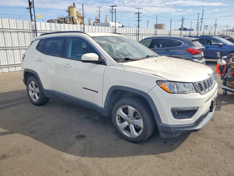 2018 Jeep Compass VIN 3C4NJDBB6JT320842 COPART salvage auction — FRONT END, CA - SALVAGE CERTIFICATE, sold $2,200 on 2026-07-29 (photo 4)