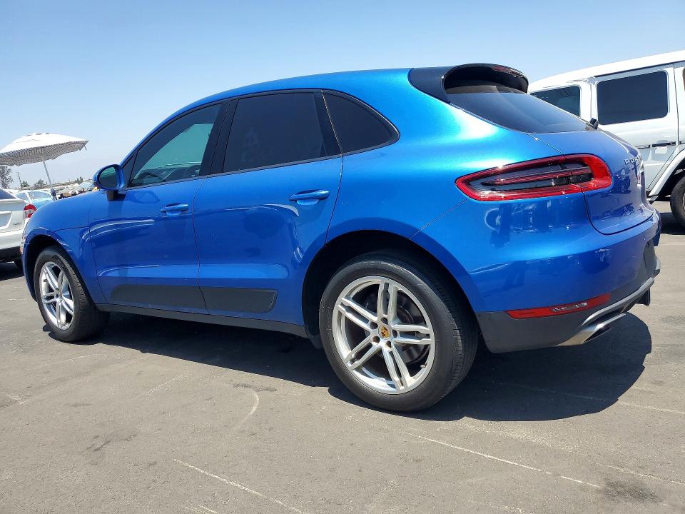 2017 Porsche Macan VIN WP1AA2A5XHLB05225 COPART salvage auction — FRONT END, Ca - Salvage Certificate, sold $8,500 on 2026-08-31 (photo 2)