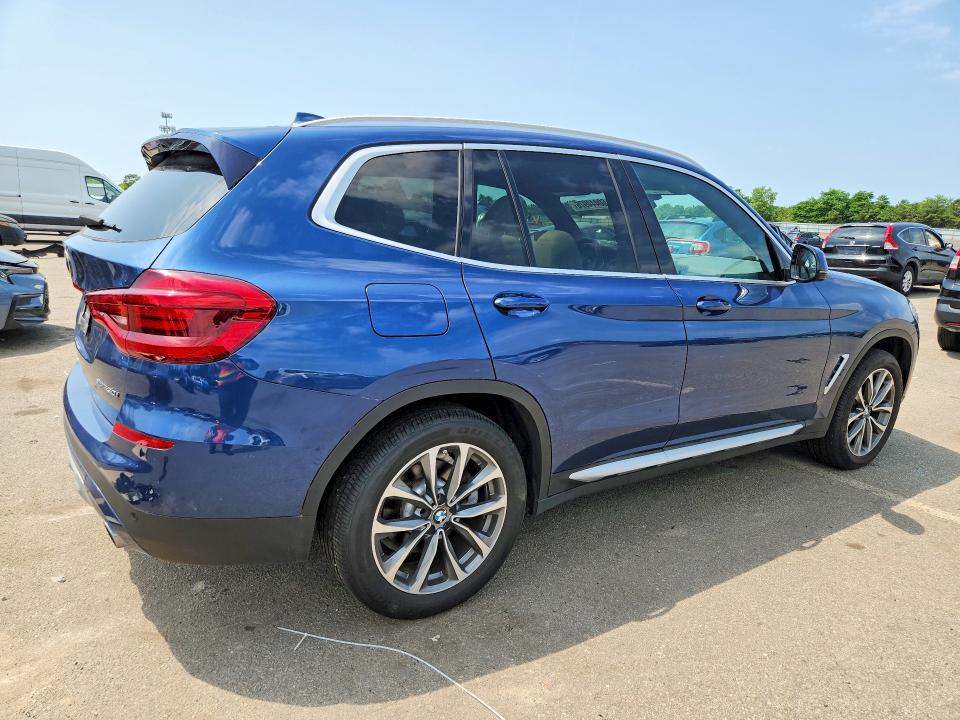 2019 BMW X3 VIN 5UXTR9C58KLR04127 COPART salvage auction — WATER/FLOOD, Ny - Mv907A-Flood Salvage, sold $13,700 on 2026-07-15 (photo 3)