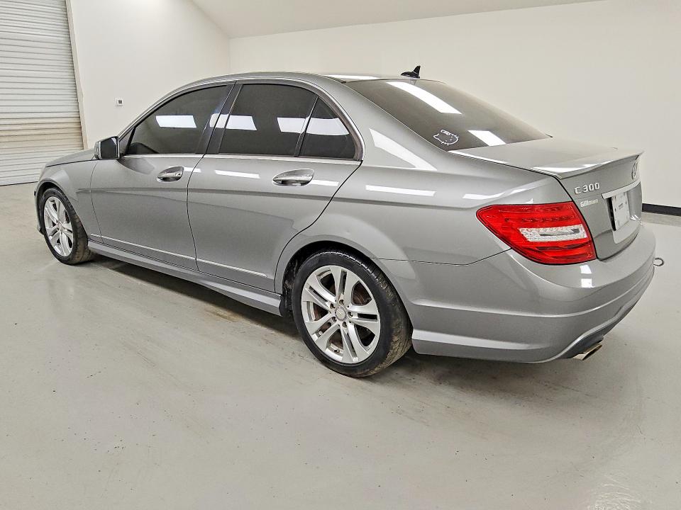 2014 Mercedes-benz C class VIN WDDGF8AB4EA892594 COPART salvage auction — MECHANICAL, TX - CERTIFICATE OF TITLE, sold $1,250 on 2026-08-13 (photo 2)