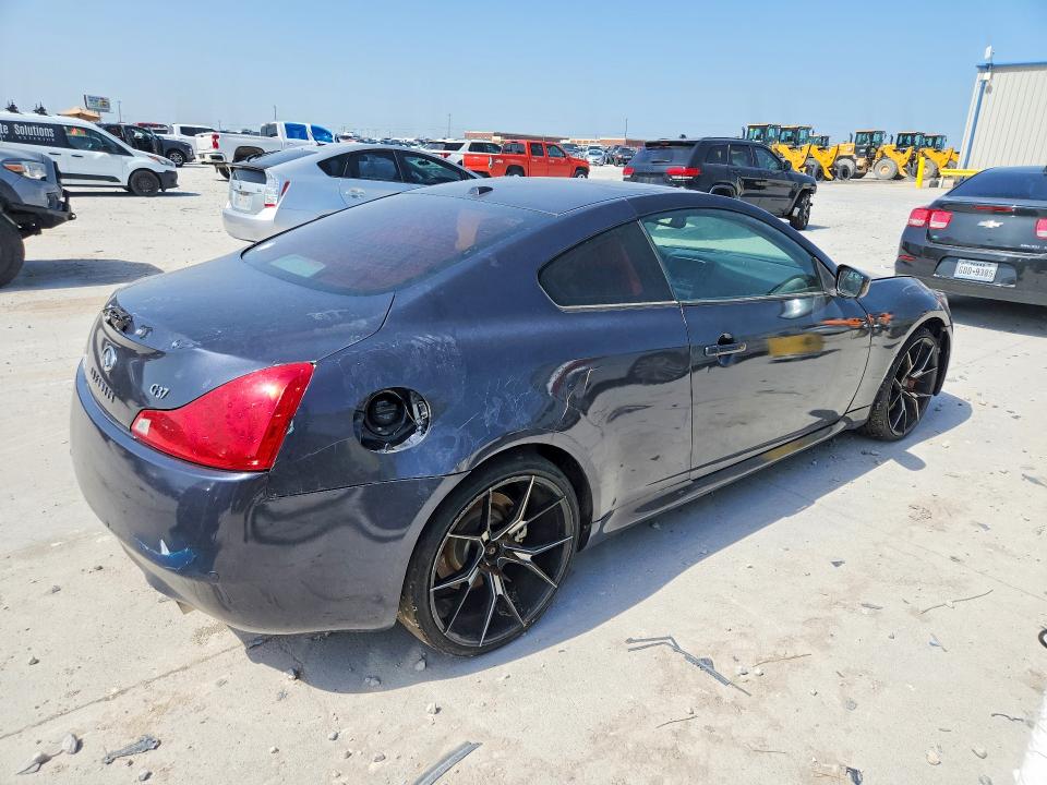 2008 Infiniti G37 VIN JNKCV64E88M105086 COPART salvage auction — REAR END, Tx - Cert Of Title-Rebuilt Salvage, sold $175 on 2026-07-31 (photo 3)