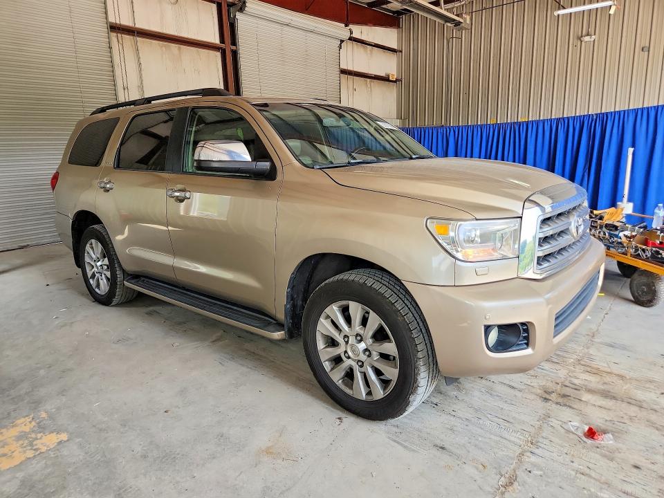 2008 Toyota Sequoia VIN 5TDBY67A28S001291 COPART salvage auction — NORMAL WEAR, WV - CERTIFICATE OF TITLE, sold $2,150 on 2026-07-09 (photo 4)