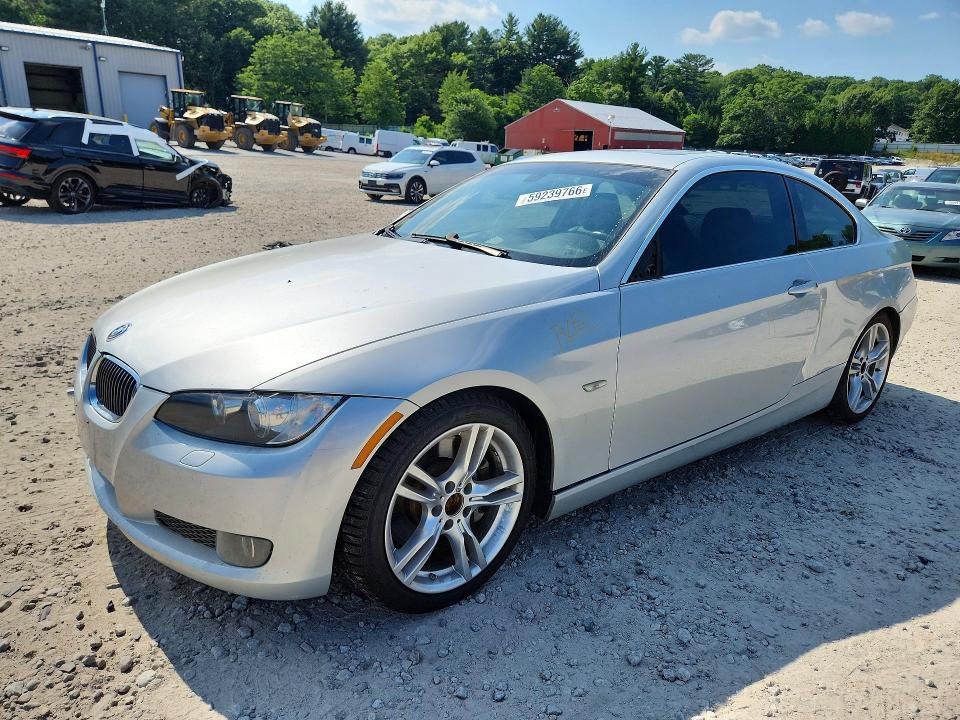 2007 BMW 3 series VIN WBAWB735X7P032957 COPART salvage auction — REAR END, MA - CERT OF TITLE-RECONSTRCTD COLL, sold $600 on 2026-07-13 (photo 1)