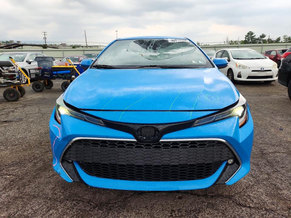 2021 Toyota Corolla VIN JTNC4MBE5M3120281 COPART salvage auction — FRONT END, Pa - Certificate Of Salvage, sold $6,600 on 2026-07-31 (photo 5)
