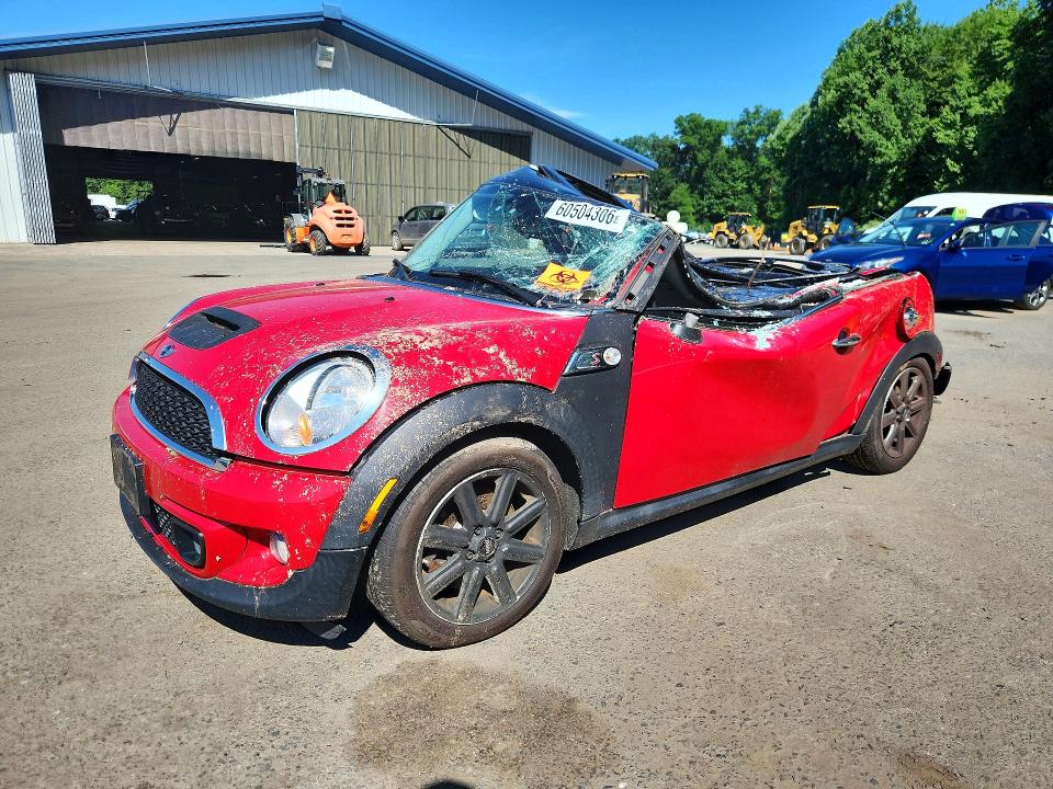 2013 Mini Cooper VIN WMWSV3C59DT394862 COPART salvage auction — ALL OVER, CT - CERT OF TITLE-PARTS ONLY SALVA, sold $450 on 2026-07-23 (photo 1)