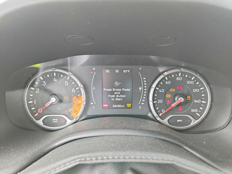 2016 Jeep Renegade VIN ZACCJBBT8GPE05248 COPART salvage auction — FRONT END, Ny - Mv-907A Salvage Certificate, sold $800 on 2026-08-12 (photo 9)