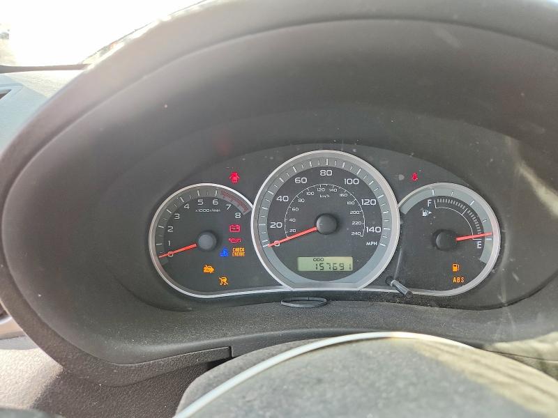 2011 Subaru Impreza VIN JF1GH6A6XBG816081 COPART salvage auction — MINOR DENT/SCRATCHES, UT - CERT OF TITLE-REBUILT/RESTORED, sold $500 on 2026-07-31 (photo 9)