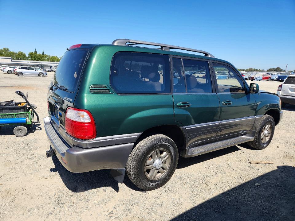 1998 Lexus Lx 470 VIN JT6HT00W9W0005731 COPART salvage auction — FRONT END, Ca - Salvage Certificate, sold $3,600 on 2026-07-14 (photo 3)