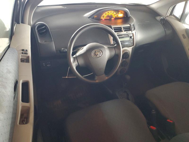 2011 Toyota Yaris VIN JTDJT4K36B5337014 COPART salvage auction — ROOF, CA - DIS/DLR/EXP ONLY CLEAN TITLE, sold $2,250 on 2026-07-16 (photo 8)