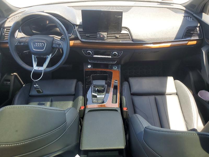 2024 Audi Q5 VIN WA1E2AFY0R2078678 COPART salvage auction — FRONT END, Ca - Salvage Certificate, sold $19,100 on 2026-08-19 (photo 8)