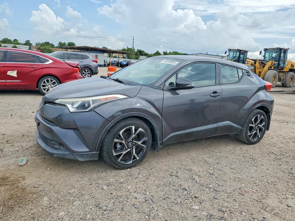 2018 Toyota C-hr VIN NMTKHMBX6JR007602 COPART salvage auction — FRONT END, Tx - Certificate Of Title (P), sold $6,300 on 2026-07-30 (photo 1)