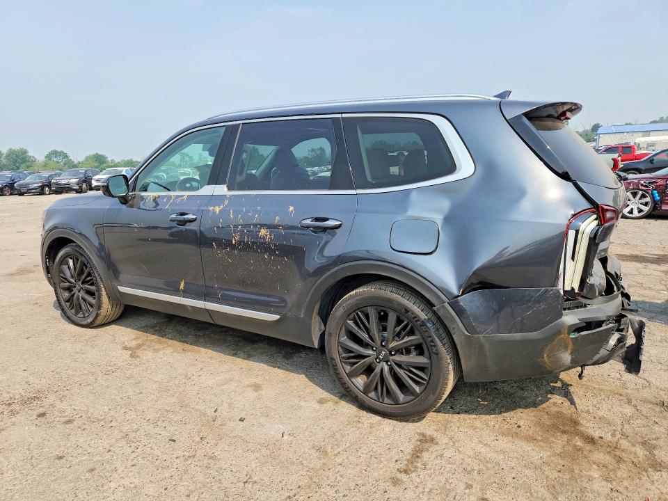 2020 Kia Telluride VIN 5XYP5DHC1LG049471 COPART salvage auction — REAR END, Pa - Certificate Of Salvage, sold $225 on 2026-07-24 (photo 2)