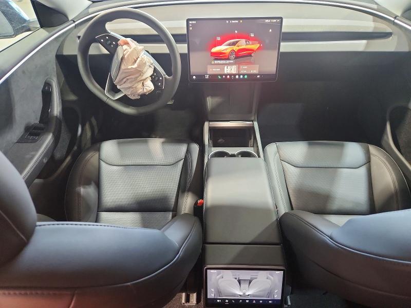 2024 Tesla Model 3 VIN 5YJ3E1EBXRF836833 COPART salvage auction — UNDERCARRIAGE, TX - CERTIFICATE OF TITLE (P), sold $14,200 on 2026-07-27 (photo 8)