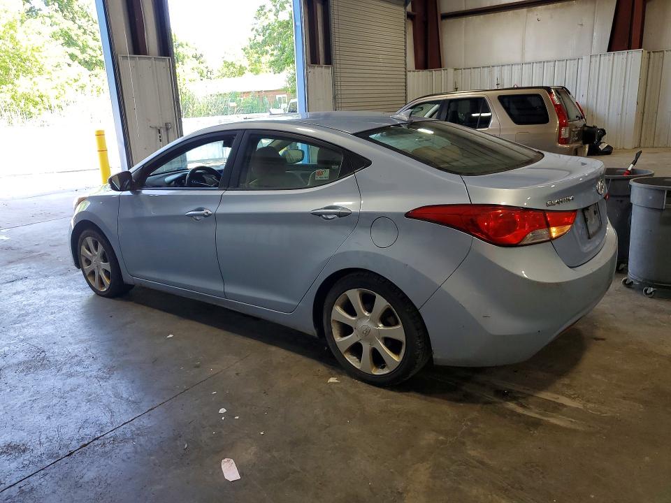 2012 Hyundai Elantra VIN KMHDH4AE8CU473360 COPART salvage auction — MECHANICAL, Ny - Certificate Of Title, sold $500 on 2026-07-13 (photo 2)